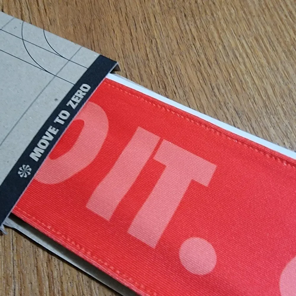 Nike Dri-Fit Technology Head Tie Unisex Headband White Red Just Do It One-size